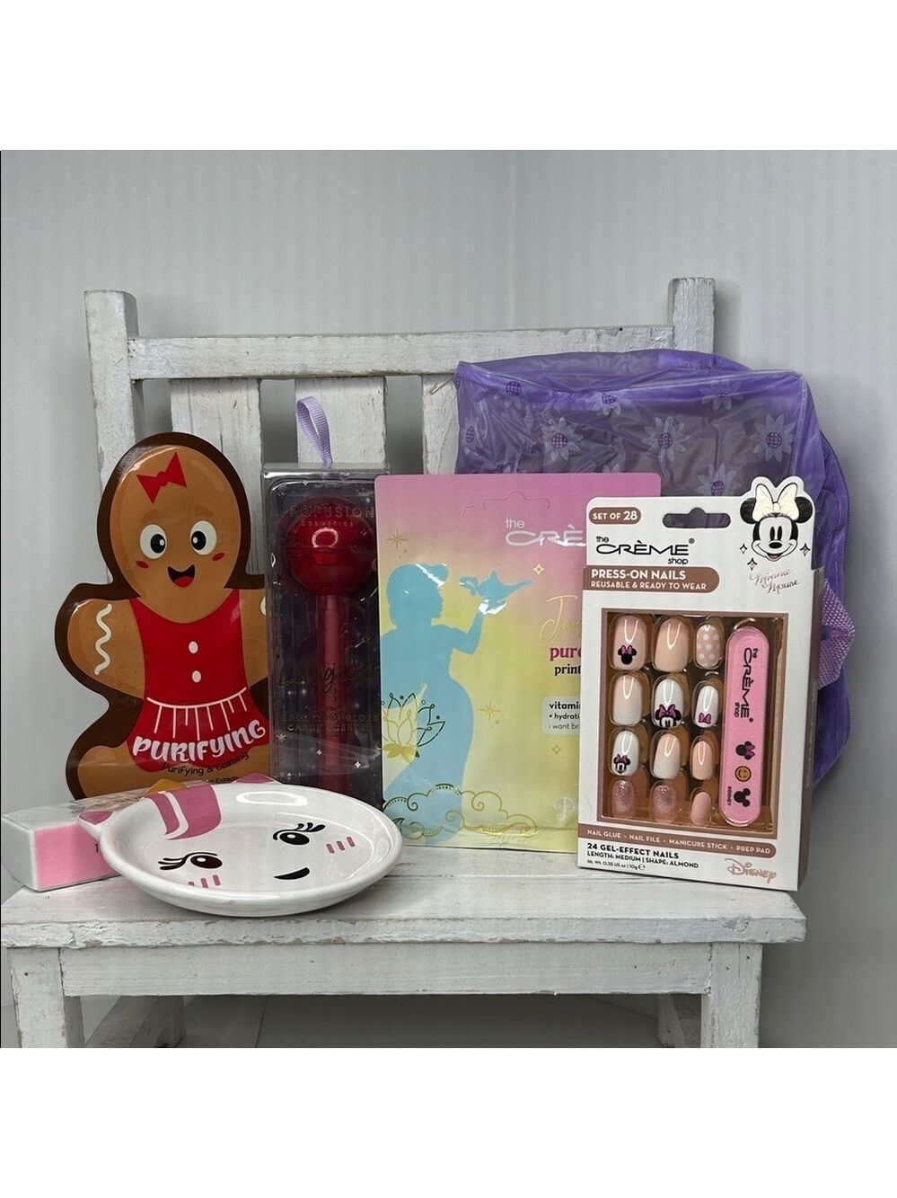 Makeup-Skincare Bundle with Cosmetic Bag & Trinket Tray